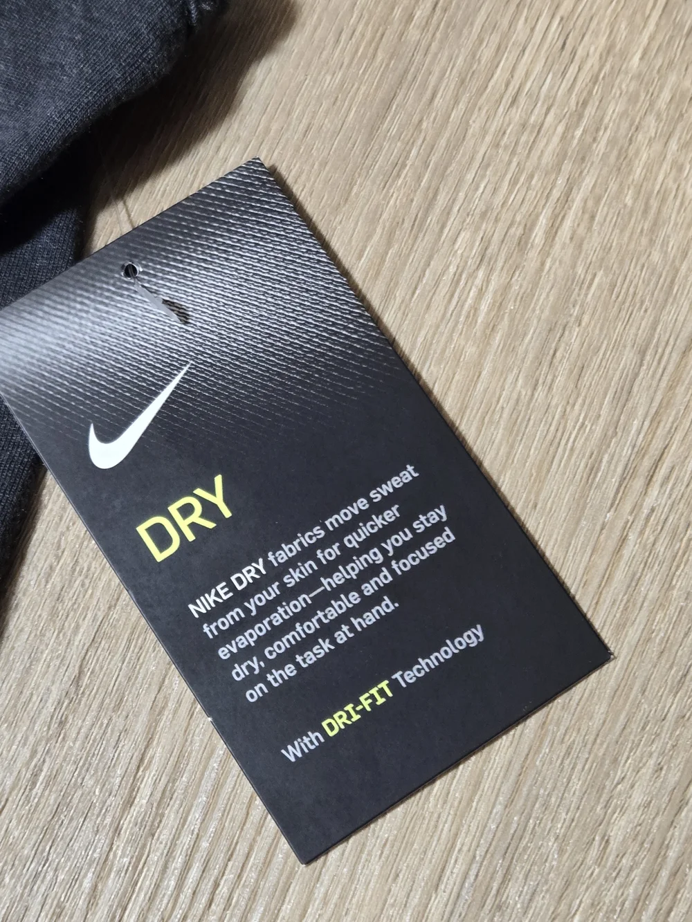 Nike Dri-FIT Racerback Tank Top - Charcoal